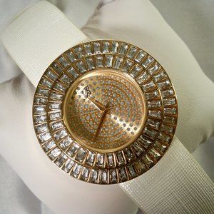 NEW Badavici Rose Gold* Crystals Watch